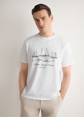T-shirt męski elegancki OCHNIK ze sklepu: Ochnik w kategorii: T-shirty męskie - zdjęcie WP-QOOCUI3LLD-TNA-7Z8_30869